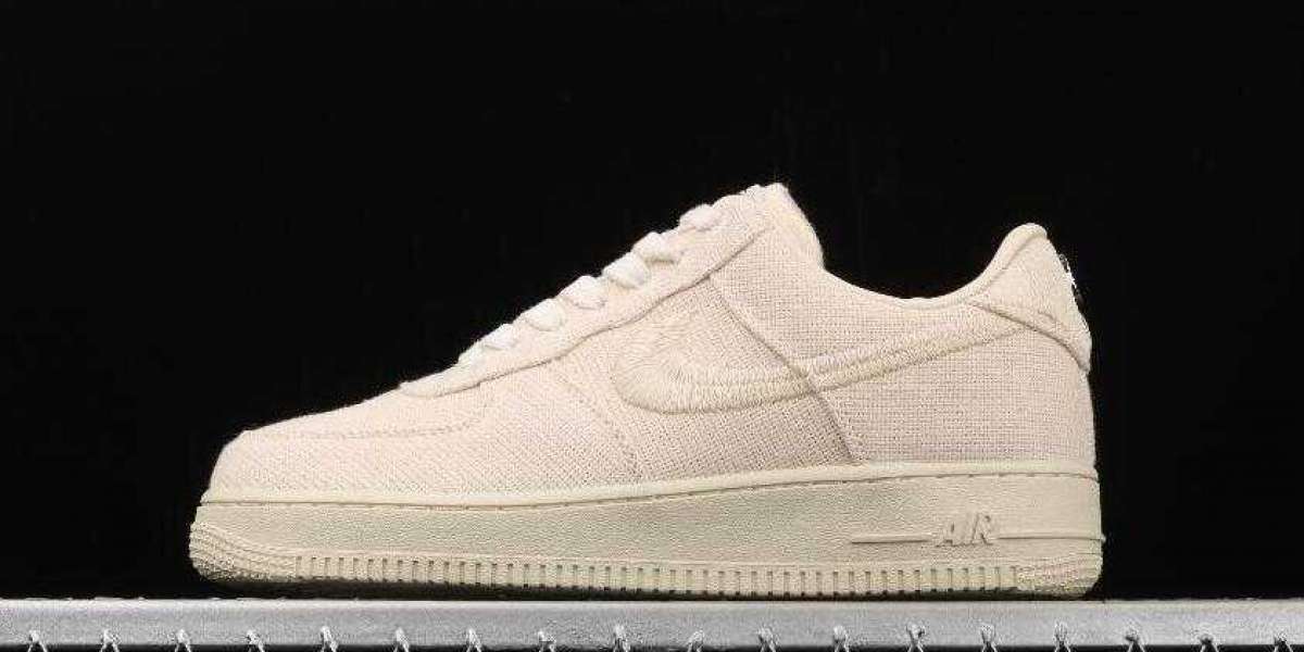New Nike Air Force 1 Low Stussy Beige Set 30% Off to Sell this Week