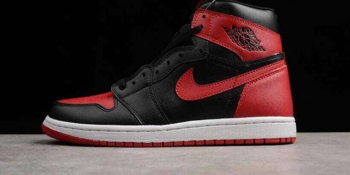 Everyone Love Cop One Pair Air Jordan 1 Retro High OG Bred Shoes