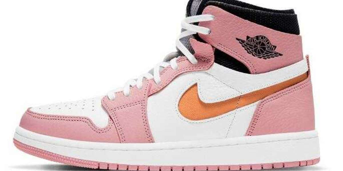 2021 Air Jordan 1 High Zoom CMFT Got a "Pink Glaze" Makeover