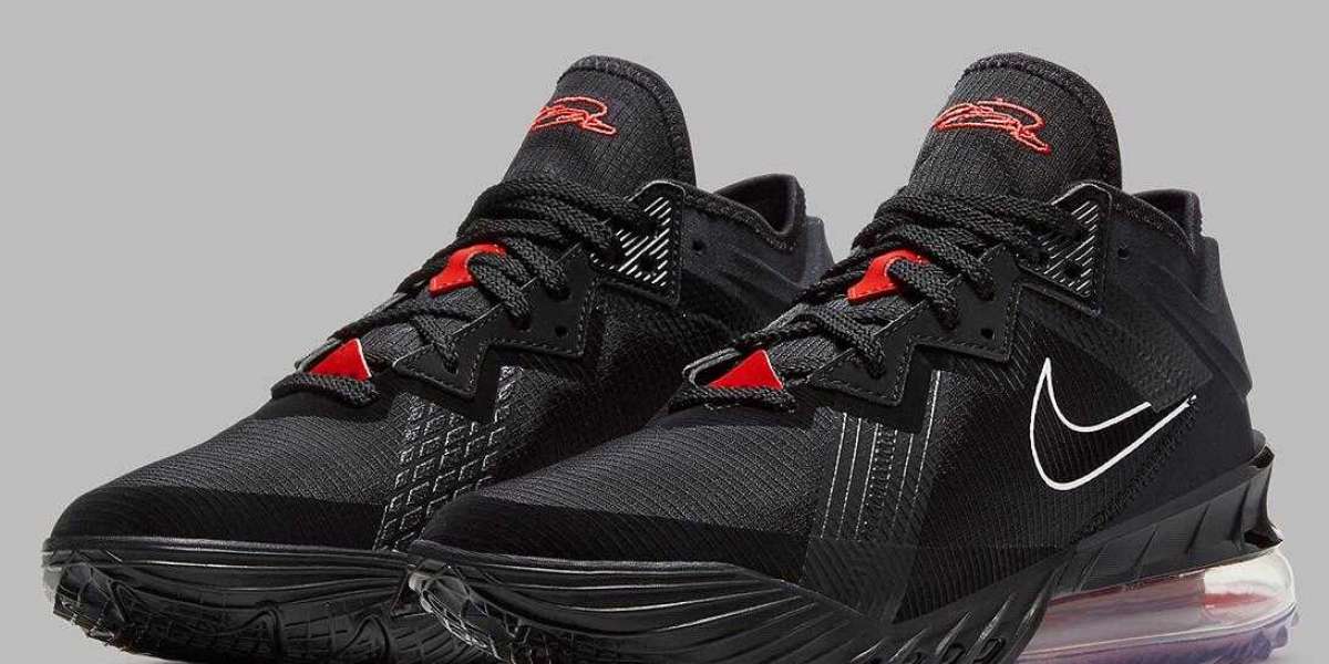 2021 Nike LeBron 18 Low Will Be Releasing In Black And Red