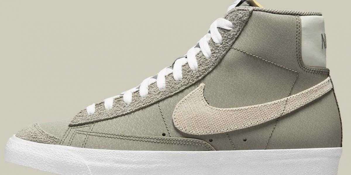 Latest Nike Blazer Mid ’77 Get Tactical With Canvas Swooshes