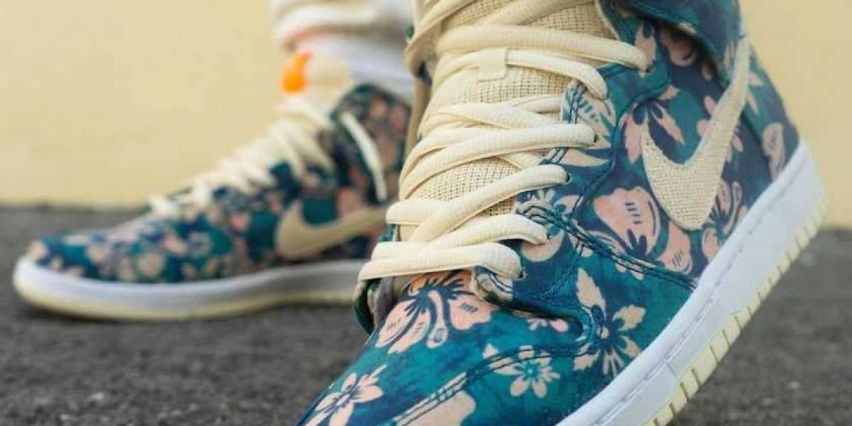 CZ2232-300 Nike SB Dunk High "Hawaii" will be officially released this year
