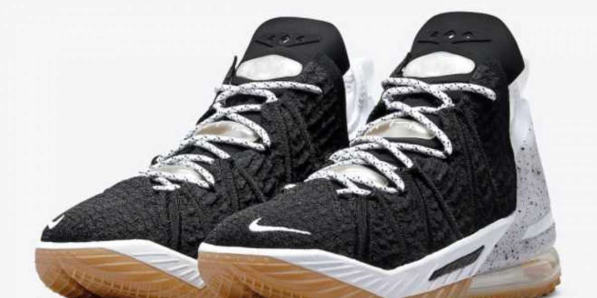 Brand New Nike LeBron 18 “Black Gum” On Sale CQ9283-007