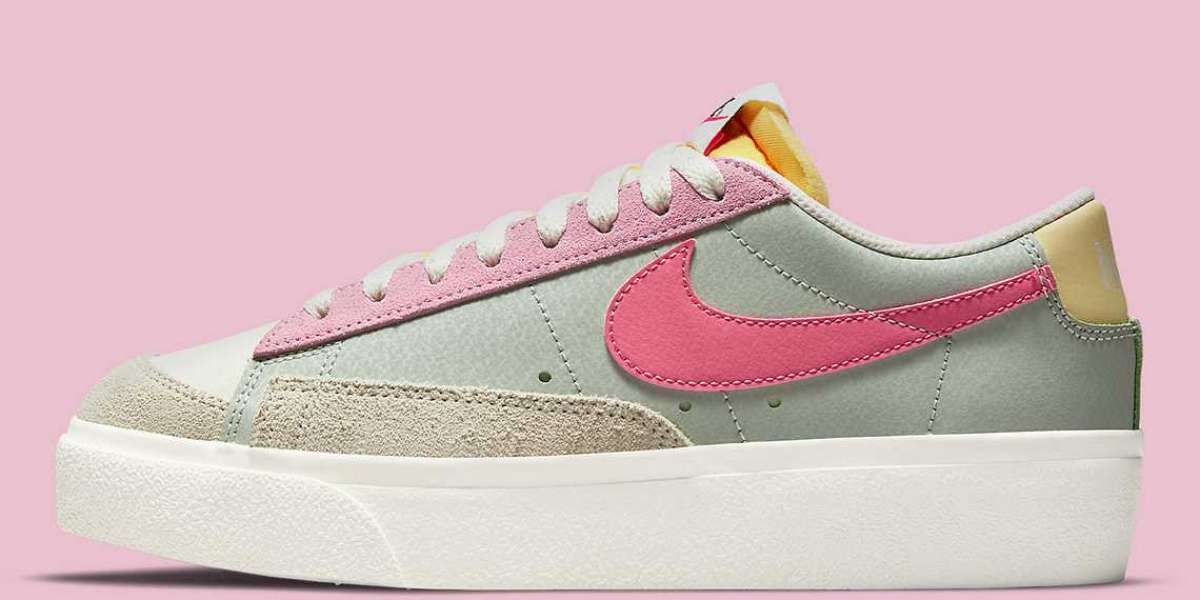 DM9464-001 Nike Blazer Low Platform "Seafoam" is coming soon