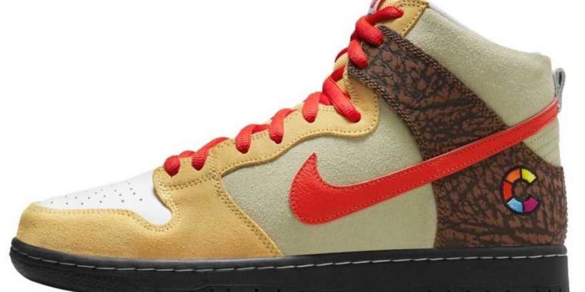 2021 New Color Skates x Nike SB Dunk High “Kebab and Destroy” For Sale Online