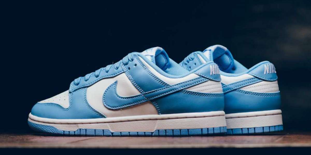 2021 Latest Nike Dunk Low “University Blue” DD1391-102