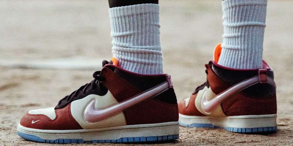 DJ1173-700 Social Status x Nike Dunk Mid "Chocolate Milk" will be released on September 4
