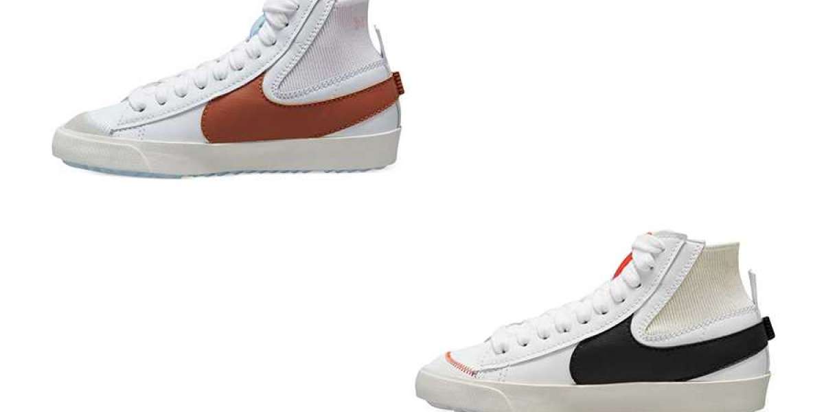 New Nike Blazer Mid ’77 Jumbo “Dark Russet” DD3111-101/“White/Black” DD3111-100 Hot Sell !