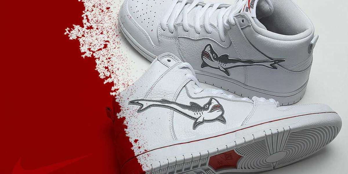 DC8908-105 Oskar Rozenberg x Nike SB Dunk High “Great White Shark” Will Release March 12th