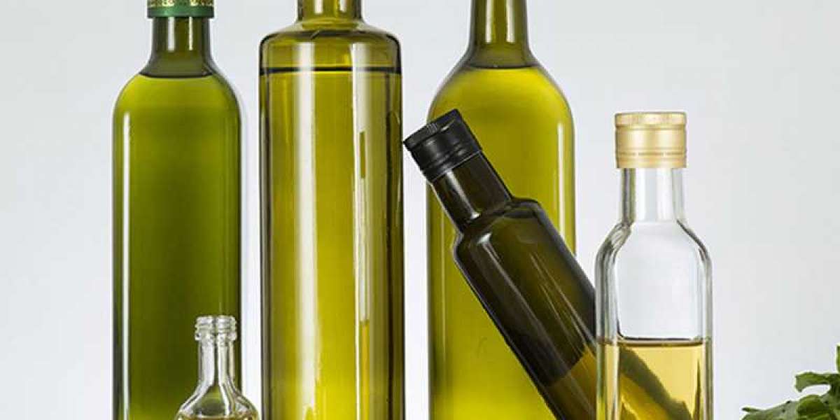 Glass Oil Bottles for Kitchen