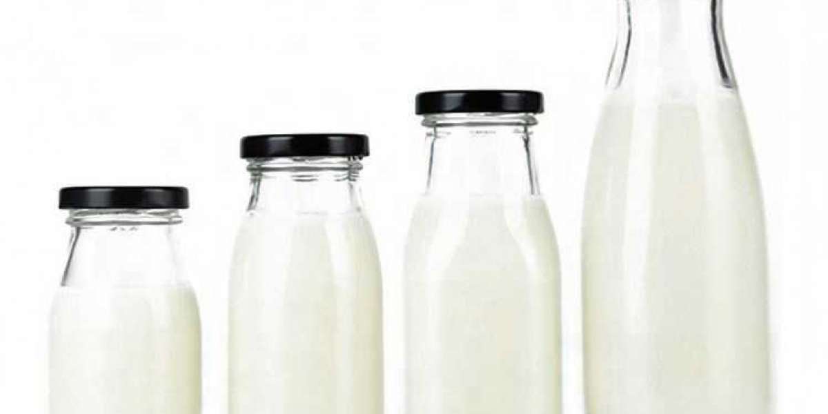 Glass Milk Bottles