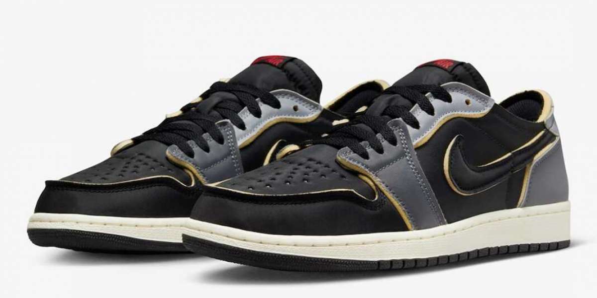 DV0982-006 Air Jordan 1 Low OG EX “Dark Smoke Grey” Will Release August 26th