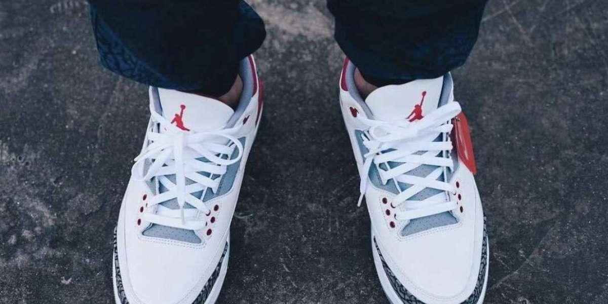 DN3707-160 Air Jordan 3 “Fire Red” will release on September 10th this year