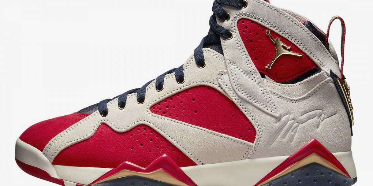 2022 New Trophy Room x Air Jordan 7 DM1195-474 Jordan's own son joint AJ is here again!