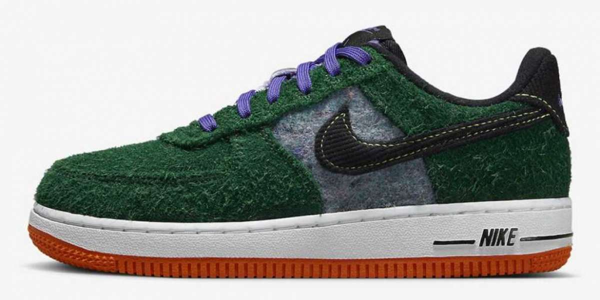 New Nike Air Force 1 Low Green Shaggy Suede DZ5289-300 This color scheme makes me look stupid