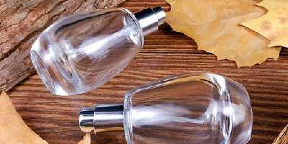 Clear Perfume Bottle